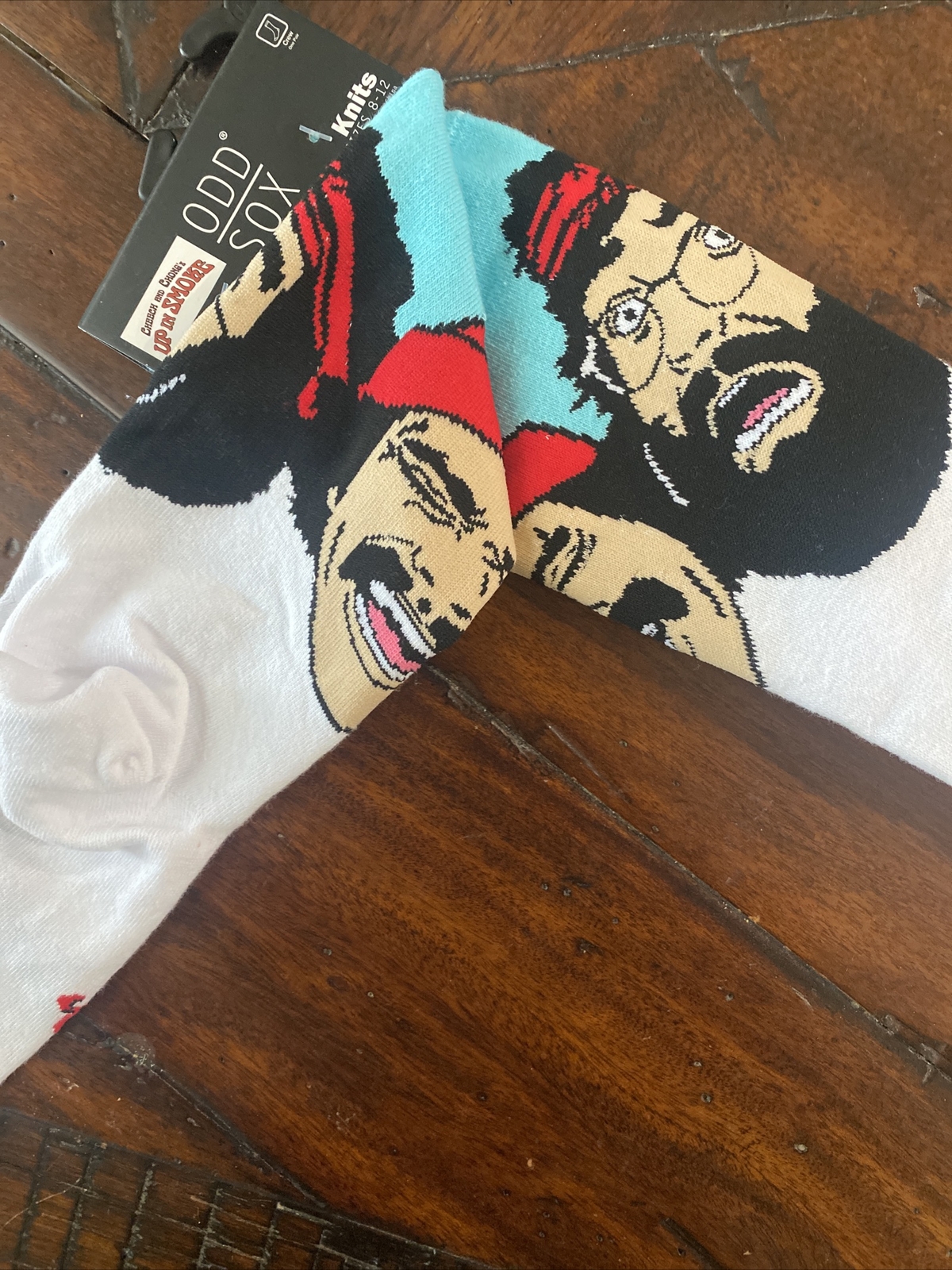 Odd Sox Cheech & Chong Crew Socks Up In Smoke Unisex Adult 8–12 New