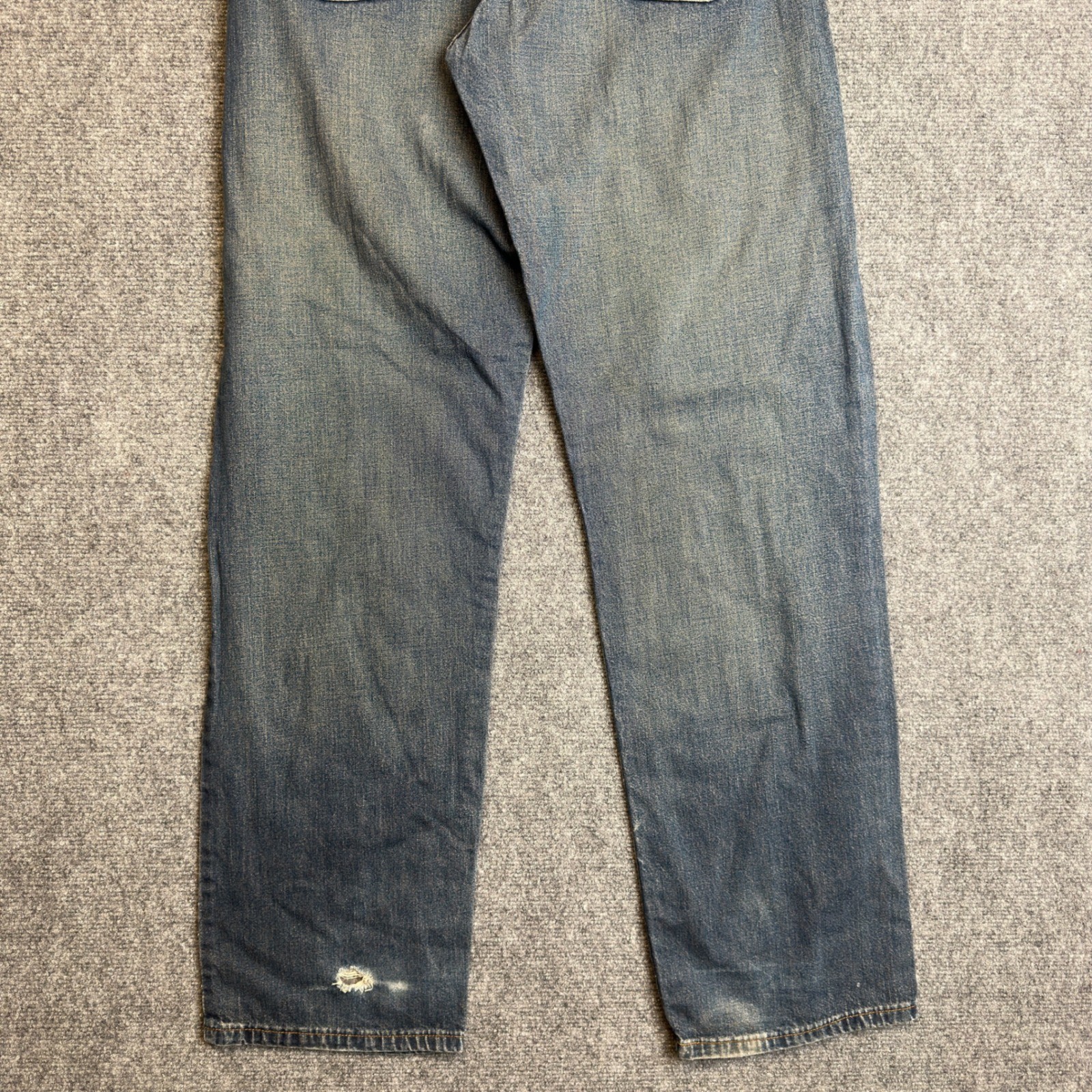 Vintage Levi’s 565 Loose Fit Straight Leg Mens 31×34 Blue Jeans 90s Baggy Denim