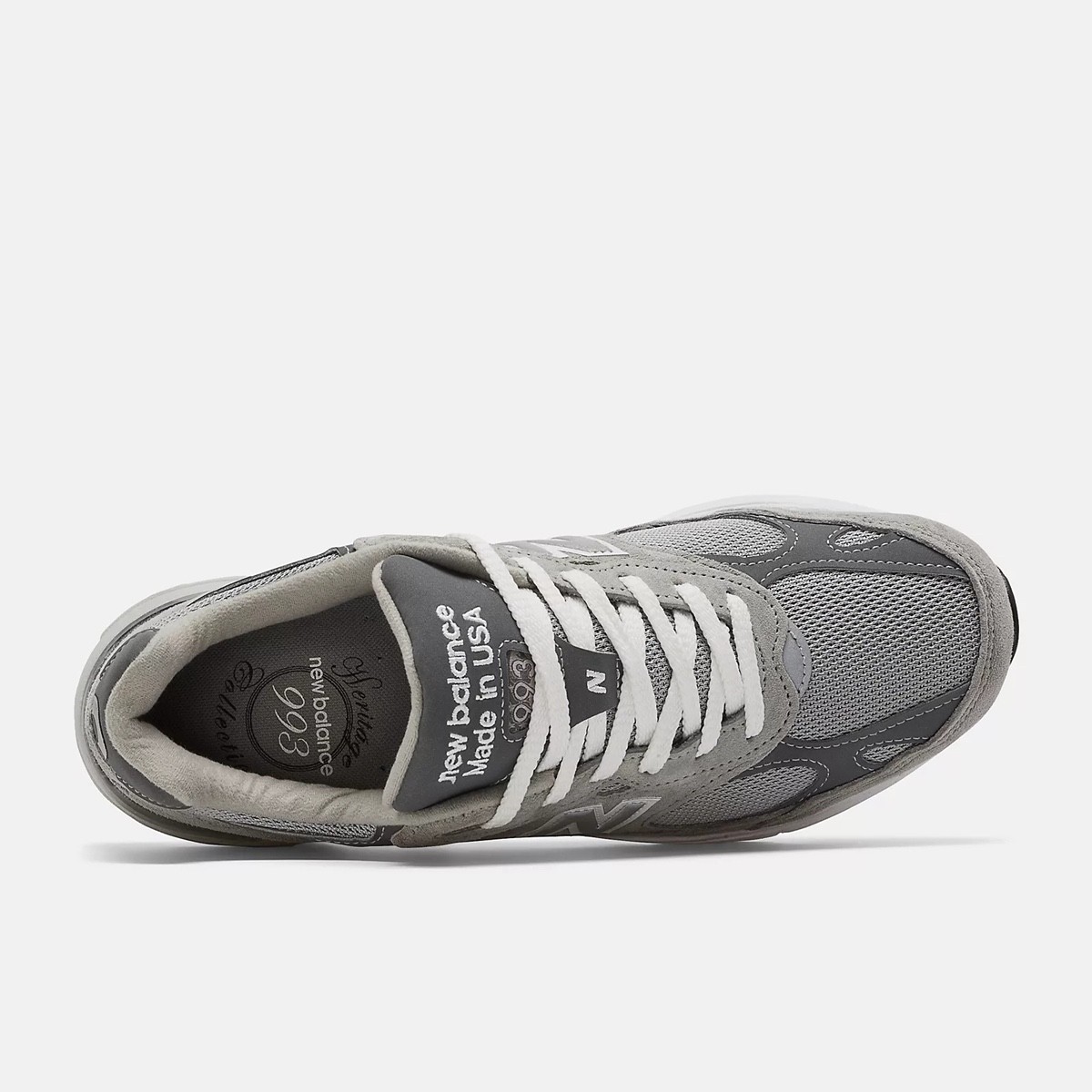 New Balance 993 ‘Grey White’ MR993GL Lifestyle Running Sneakers