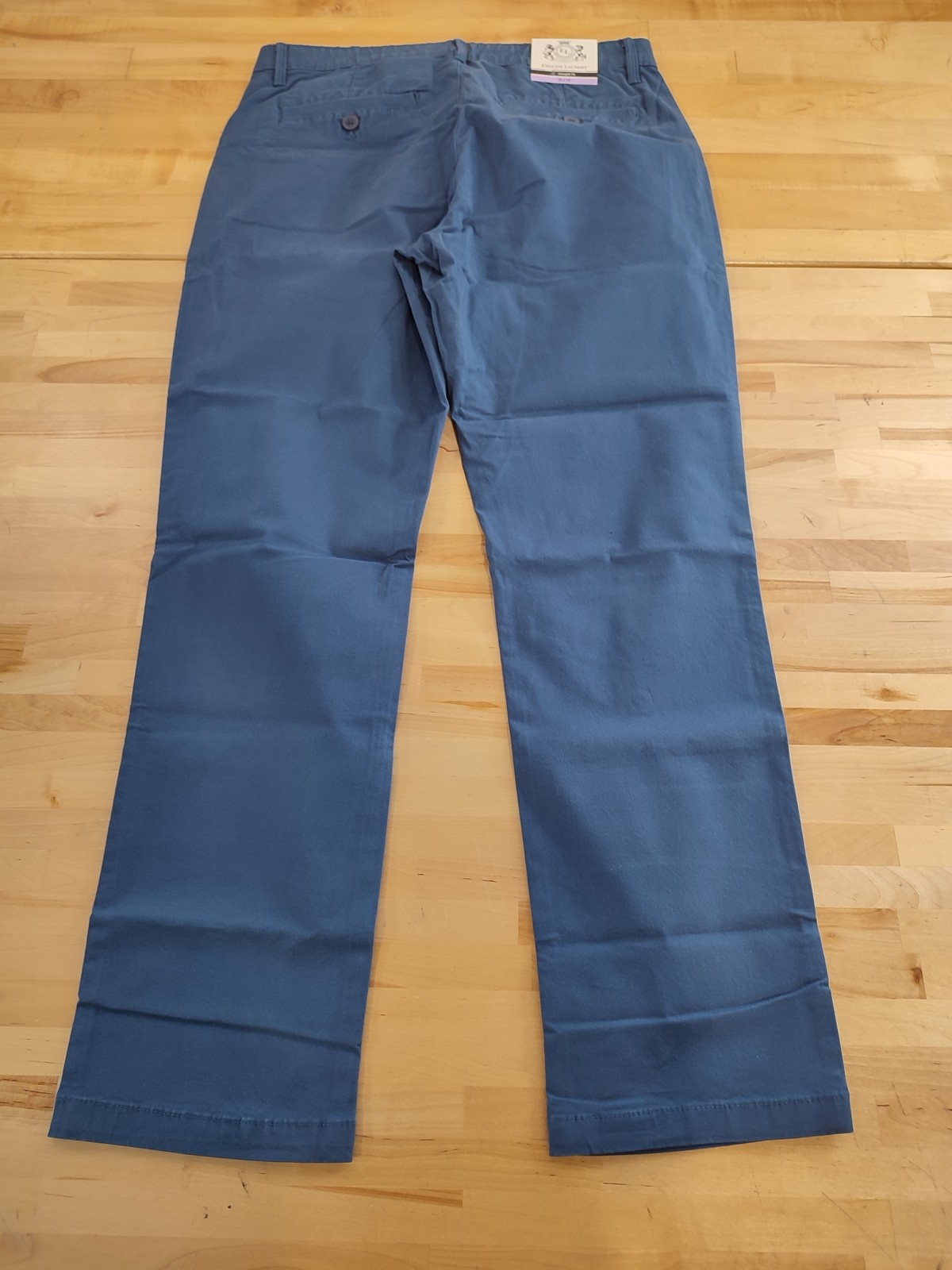 Men’s English Laundry Stretch Twill Breeze Chino Straight Leg Blue 30Wx29L