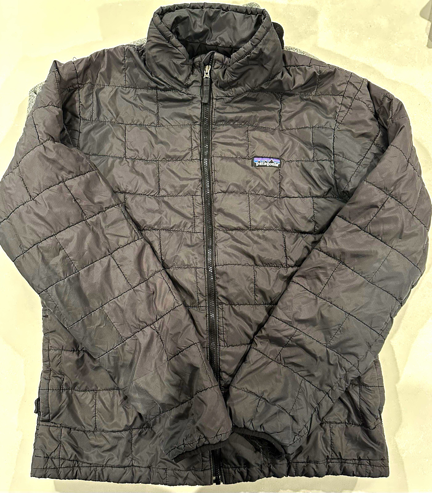 Patagonia Nano Puff Kid’s XXL Black Full Zip Down Puffer Jacket