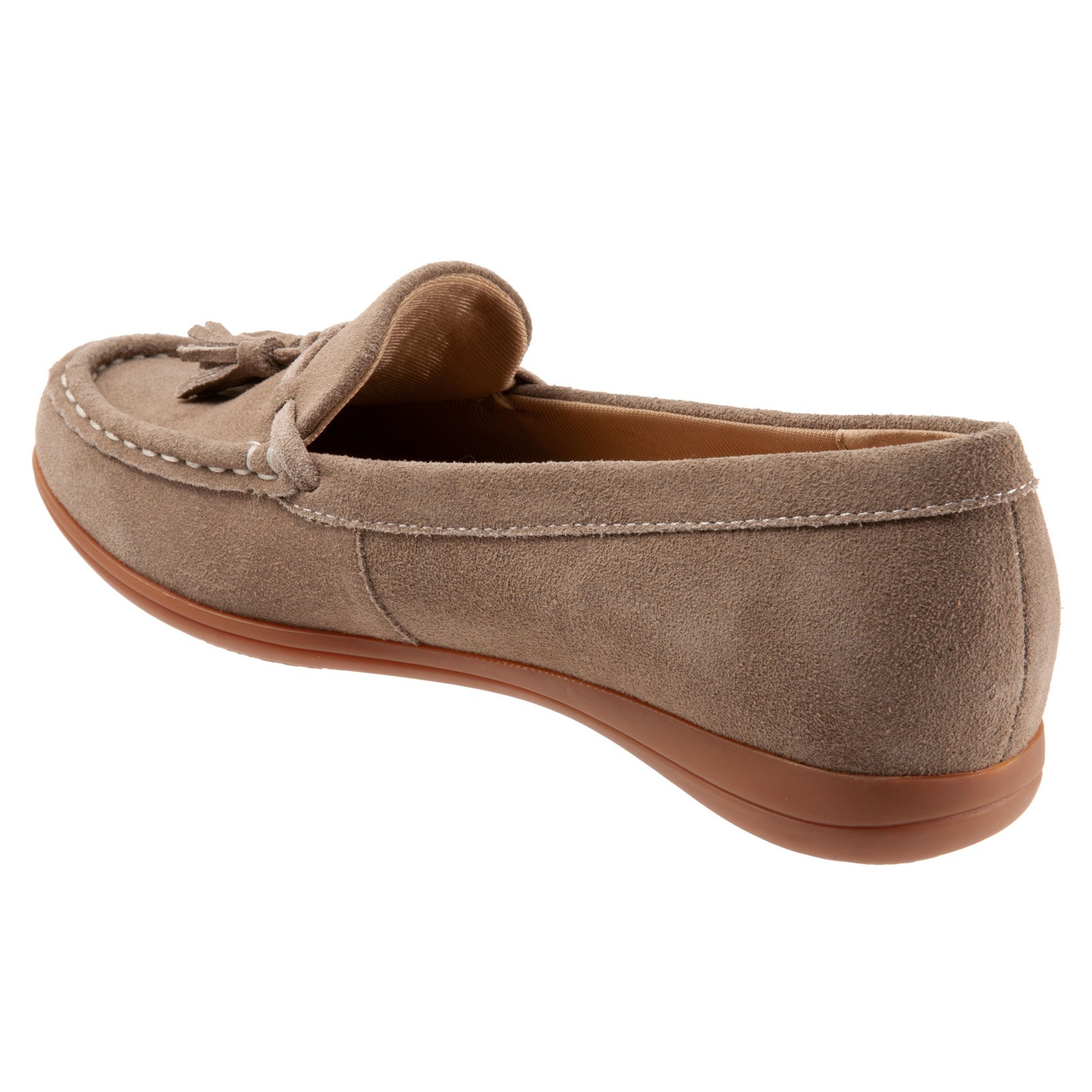 Trotters Dawson T2254-258 Womens Brown Leather Slip On Loafer Flats Shoes 11