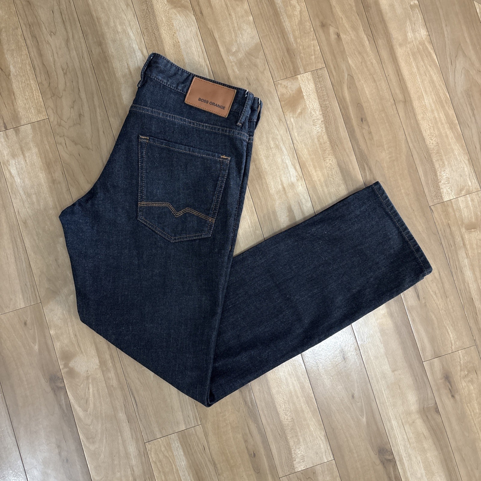 Hugo Boss Orange 24 Barcelona Jeans Straight Blue Waist 34 Leg 32 W34 L32