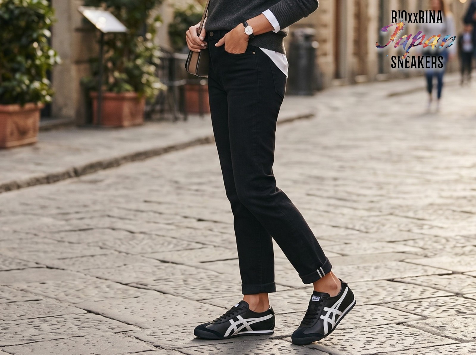Onitsuka Tiger MEXICO 66 1183C102 001 BLACK WHITE