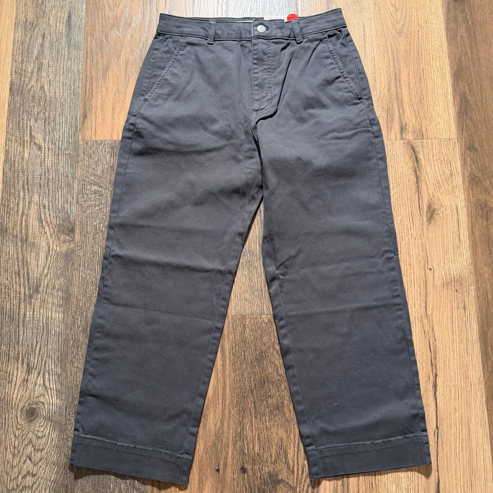 Everlane The Utility Straight Pant Iron Gray Size 10 Regular NWT