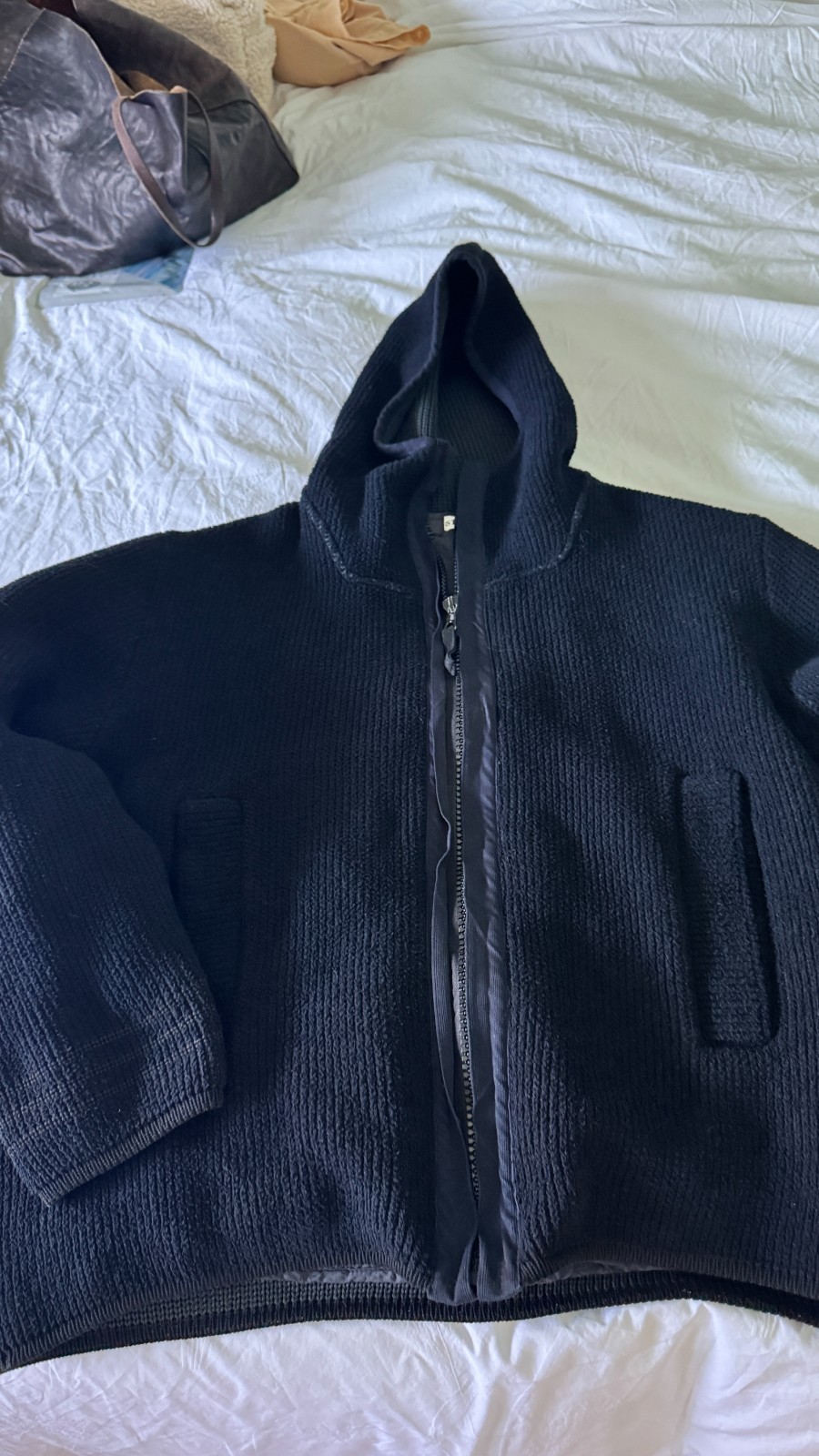 Stone Island President Knit w/ Liner – Men’s L – Black