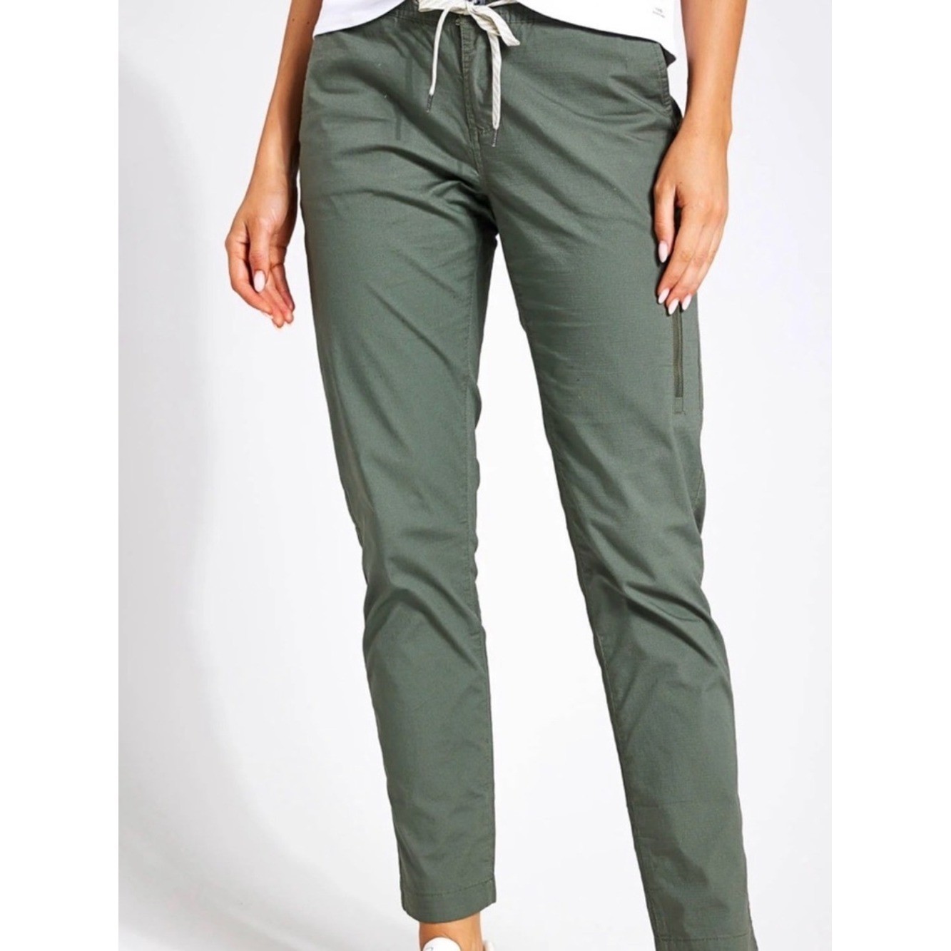 Vuori Ripstop Pants Size XS Drawstring Zipper Pocket
