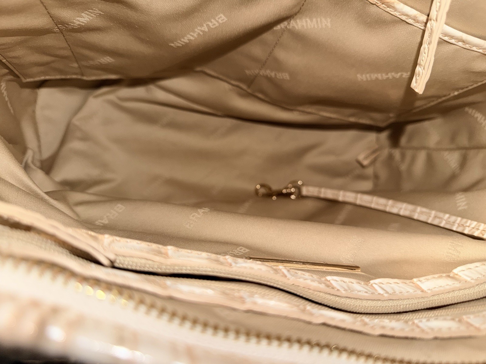 Brahmin Medium Asher Ivory Helm Melbourne