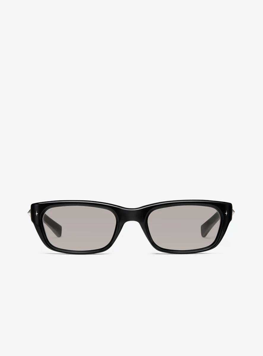 Gentle Monster Kant 01(BR) Black Brown UV400 Rectangle Sunglasses BOLD