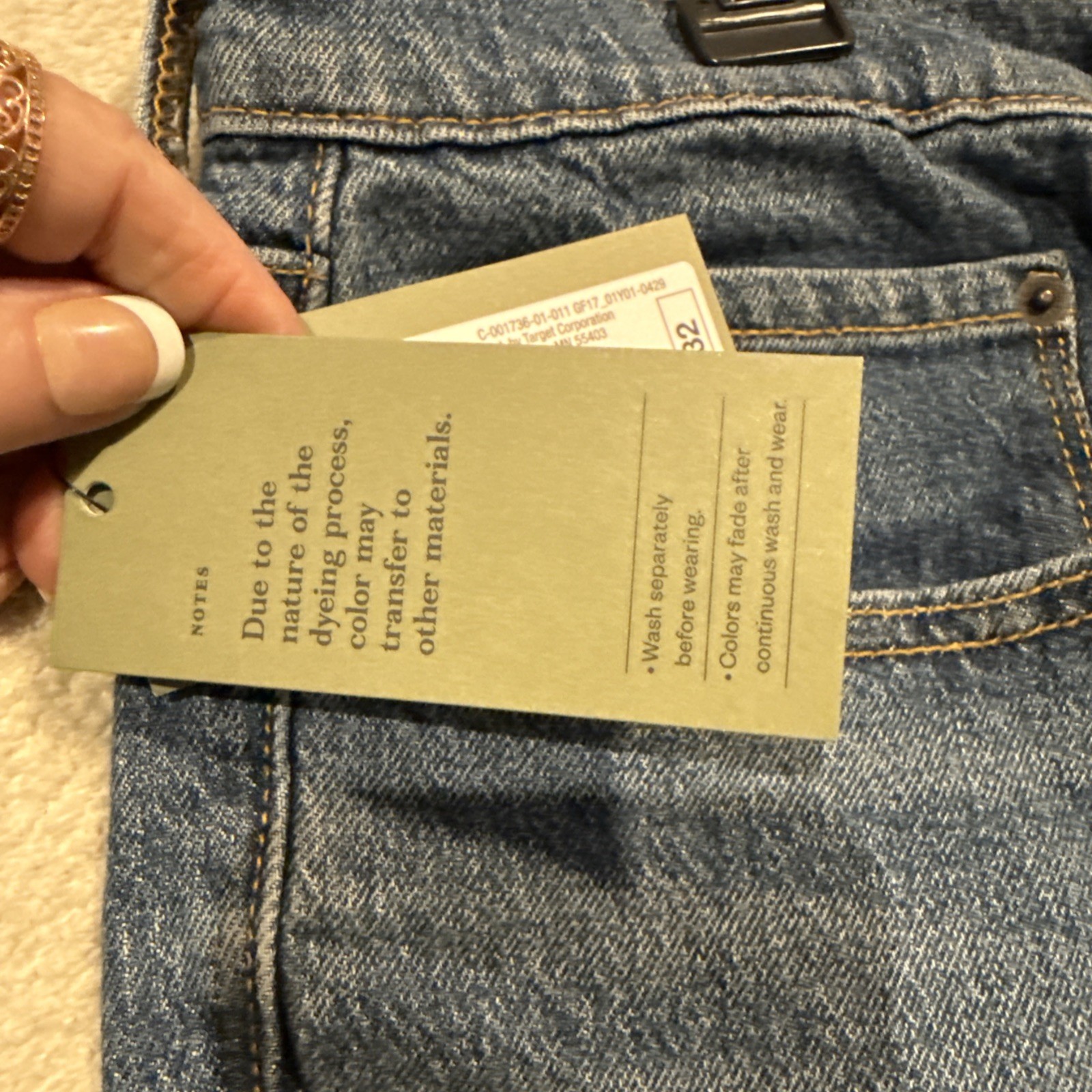 Goodfellow & Co. Men’s Jeans Straight Fit Recto 40×32 New W/Tags