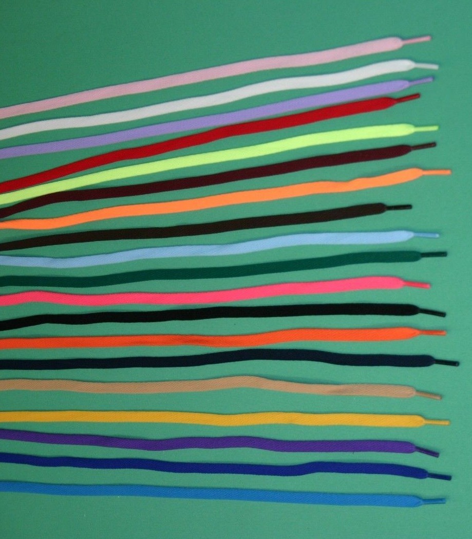 Flat Athletic 27,36, 45, 54 Inch Sneaker Shoelaces shoe lace strings Many colors