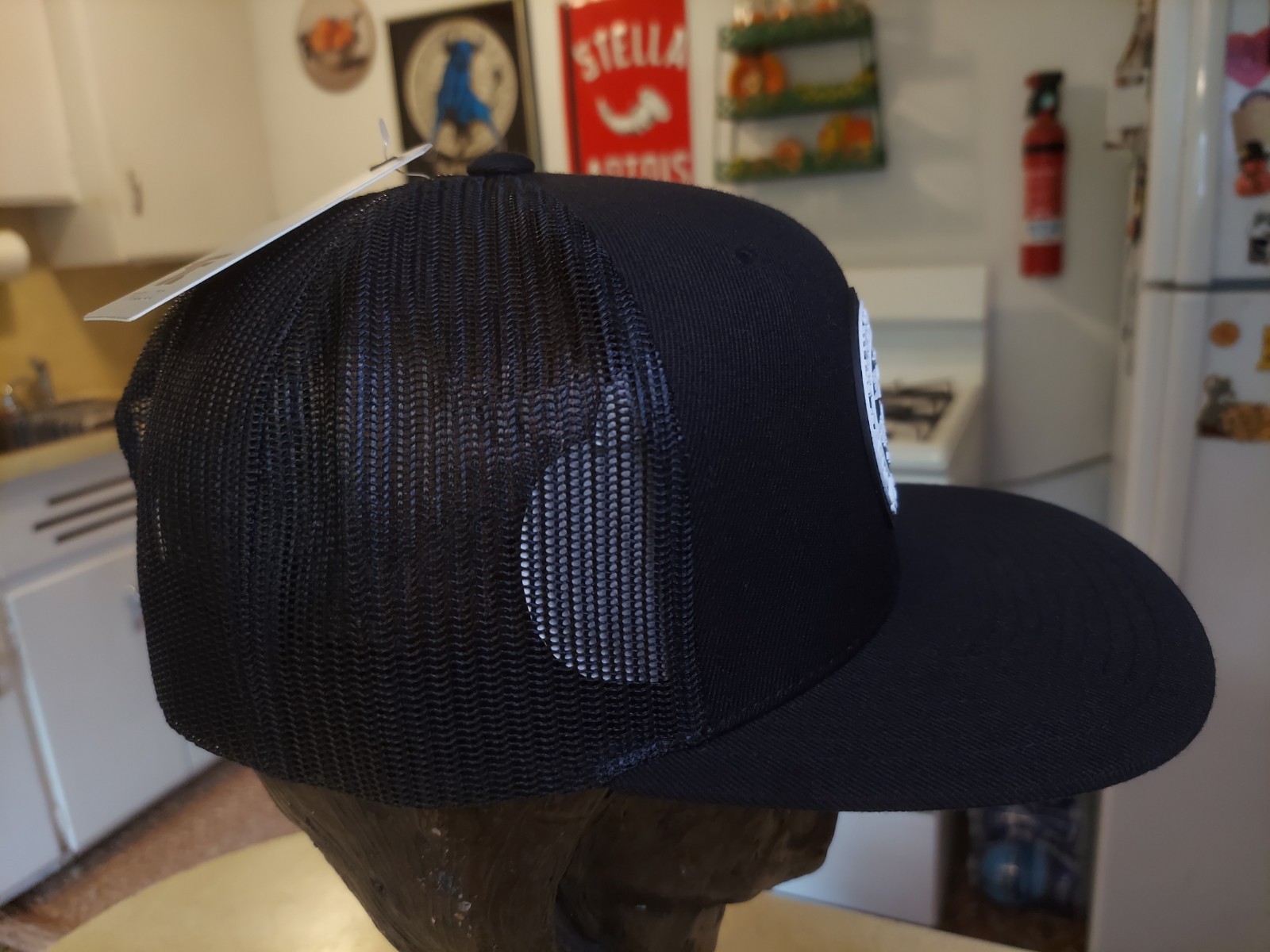 Dirty Hands Clean Money Troll Co Mesh Snapback Trucker Ball Cap NWT