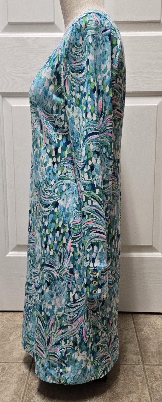Lilly Pulitzer Davie Dress, Emerald Isle, Pineapple of My Eye, Size Medium