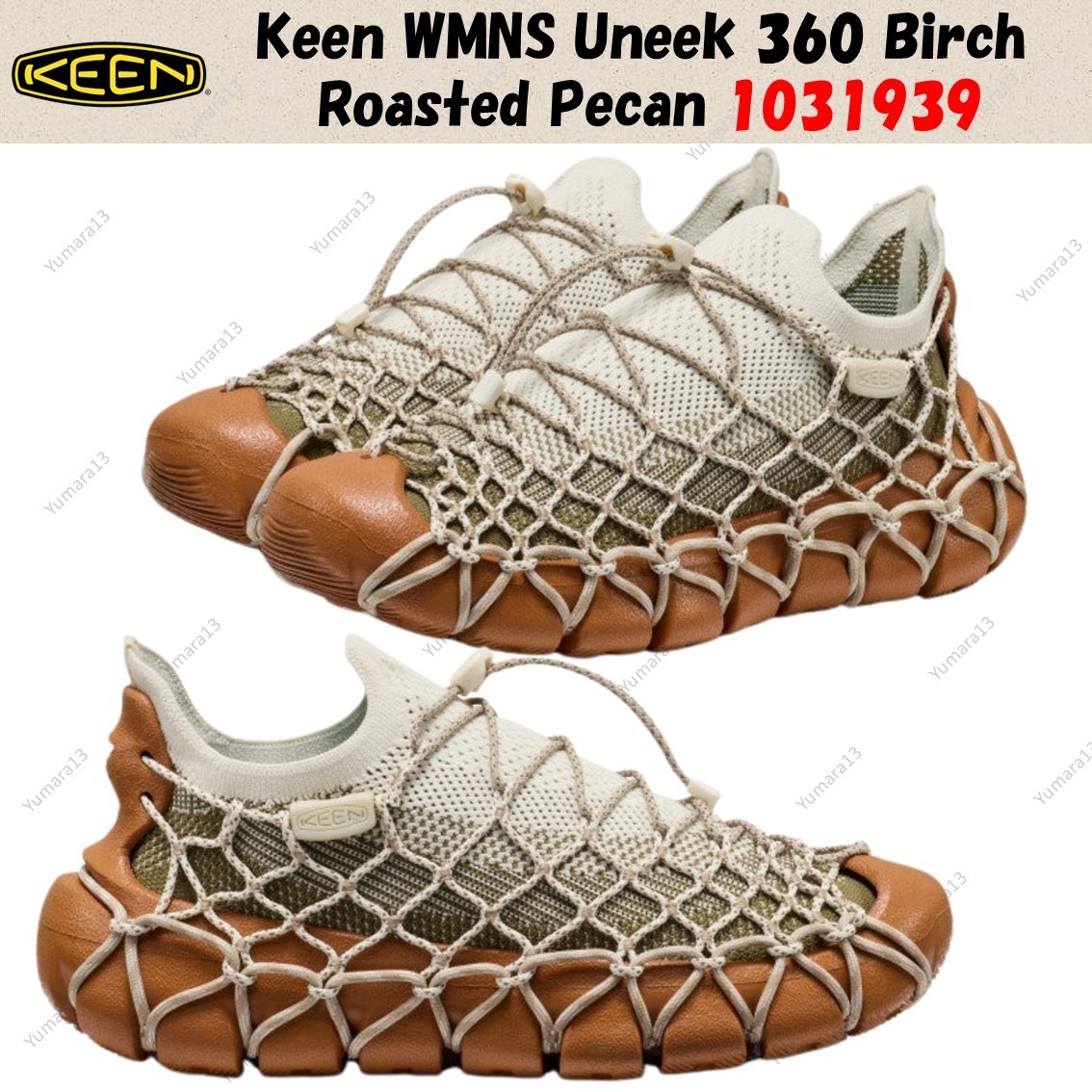 Keen WMNS Uneek 360 Birch Roasted Pecan 1031939 Women’s Size