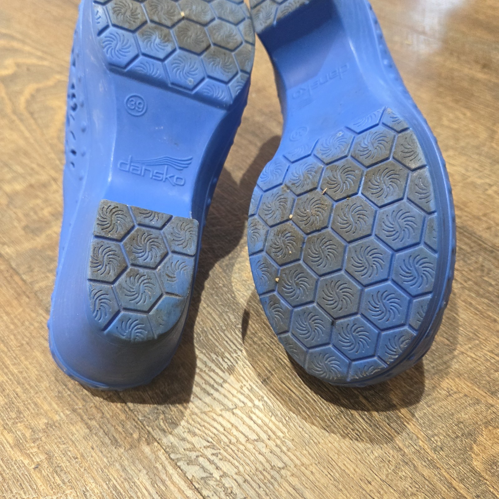 Dansko Pippa Molded Clog Shoe Open Back Comfortable BLUE Size 39 8.5/9