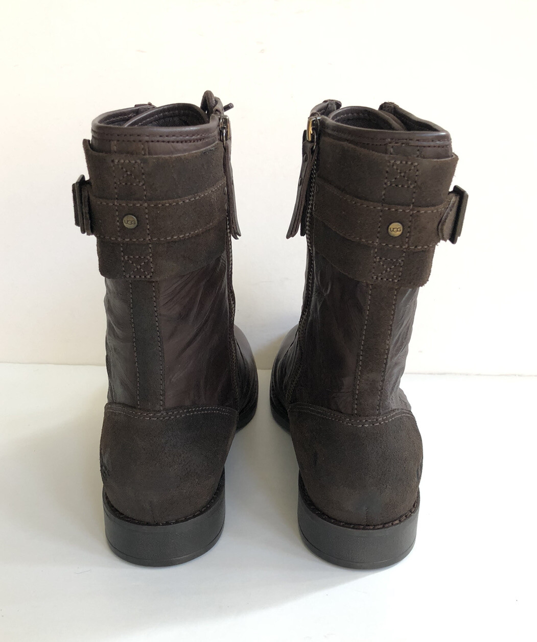 UGG MAAVERICK LODGE WATER RESISTANT LEATHER BOOTS US 10 / EU 41 / UK 8.5