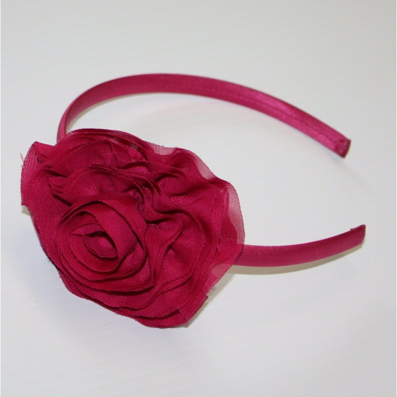 Gap Kids Girl’s True Colors Large Pink Flower Headband 4 5 6 7 8 9 10 11 12 NWOT