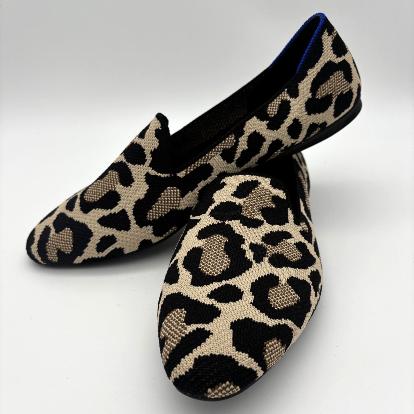 Rothy’s Rothy’s The Almond Loafer leopard animal print Size 10