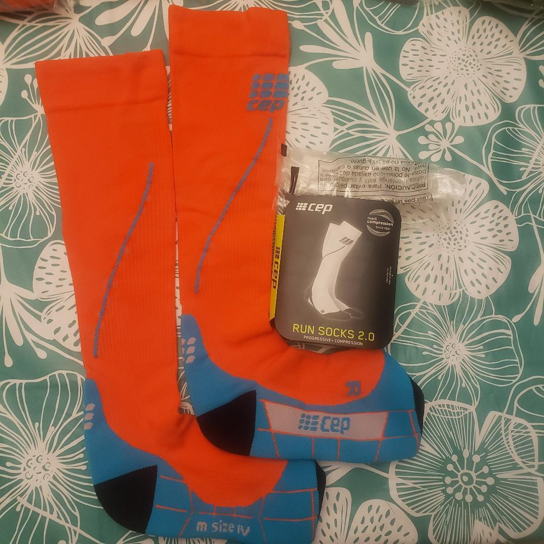 CEP Men’s 2.0 Full Tall Compression Progressive + Run Socks Pick Size & Color