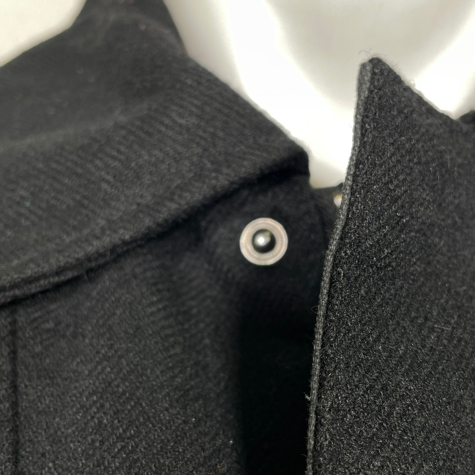 Billabong Black Wool Blend Toggle Duffle Coat Jacket Men’s XL