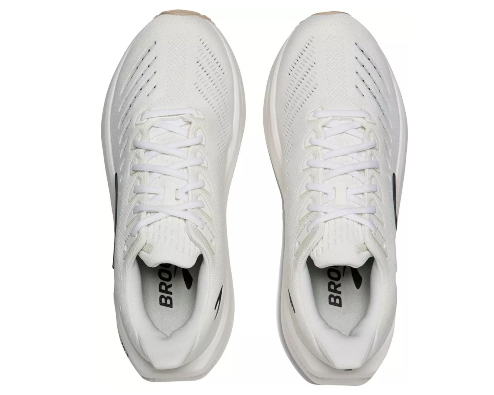 Brooks Men’s Glycerin Max 2 Running Shoes Color: White/Black/Chateau Gray