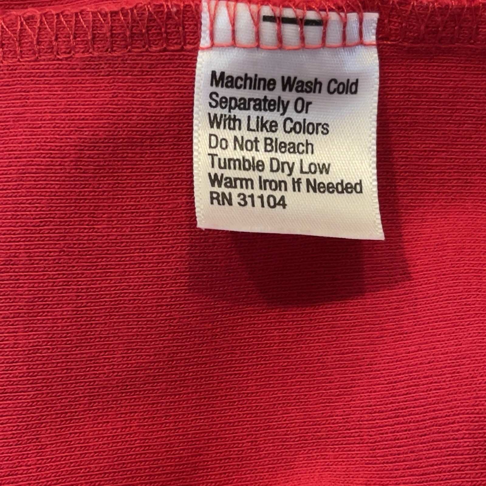 Kim Rogers Large Mock Turtleneck Knit Top Long Sleeve Red Classic Holiday