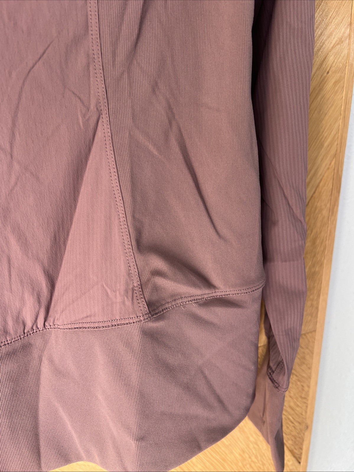 CRZ YOGA Women’s Lightweight Breathable Athletic Jacket, Small Mauve Hooded