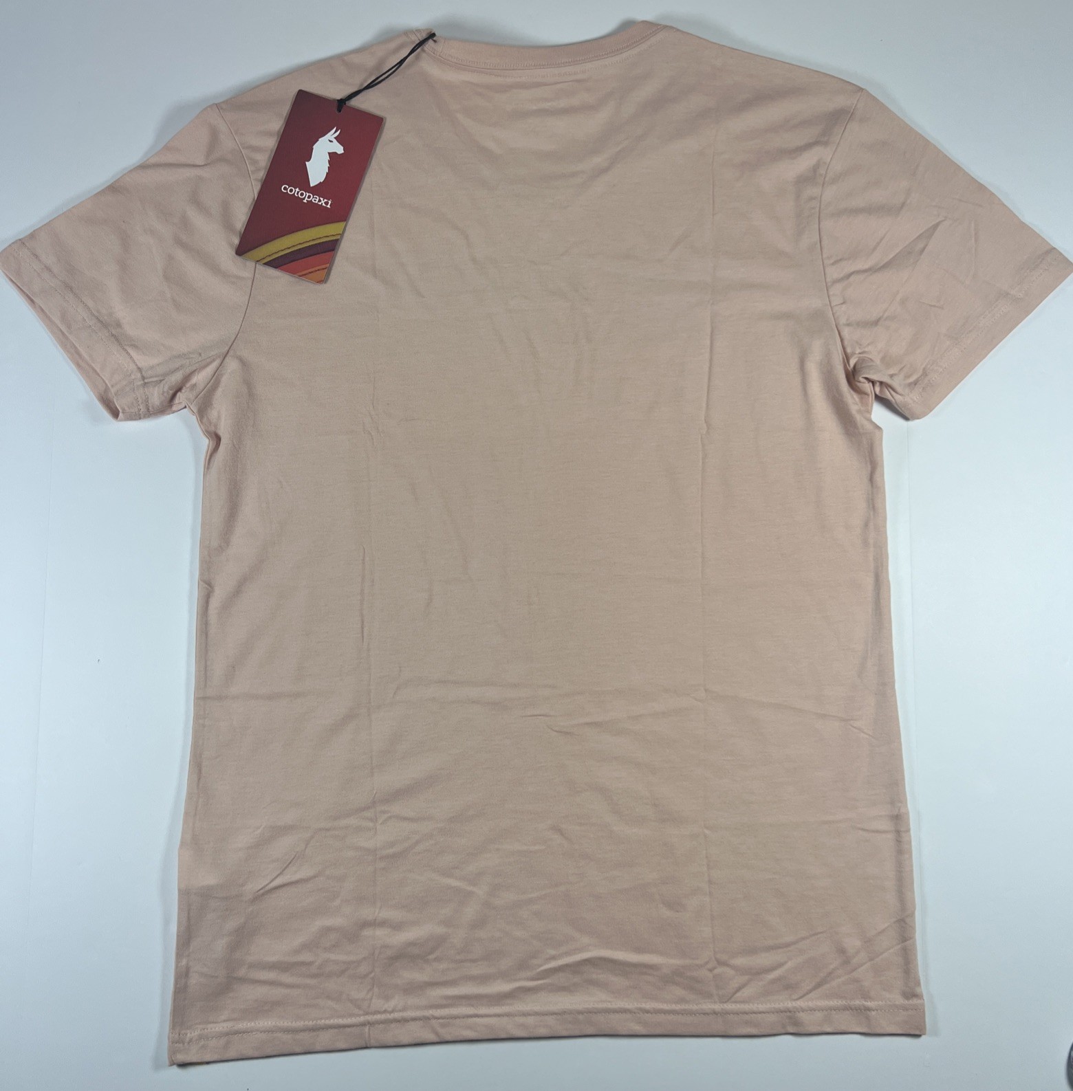 Cotopaxi Pink DO GOOD Shirt Womens Size L Short Sleeve Organic Cotton NWT