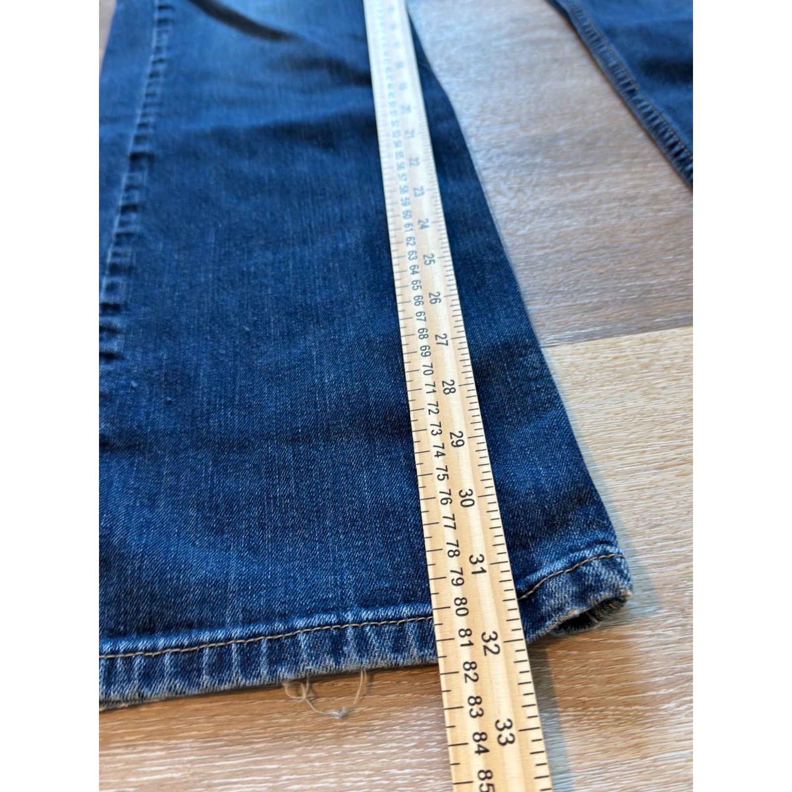 Lee Modern Series Mens Relaxed Fit Bootcut Jeans Blue Denim 32×34 L653
