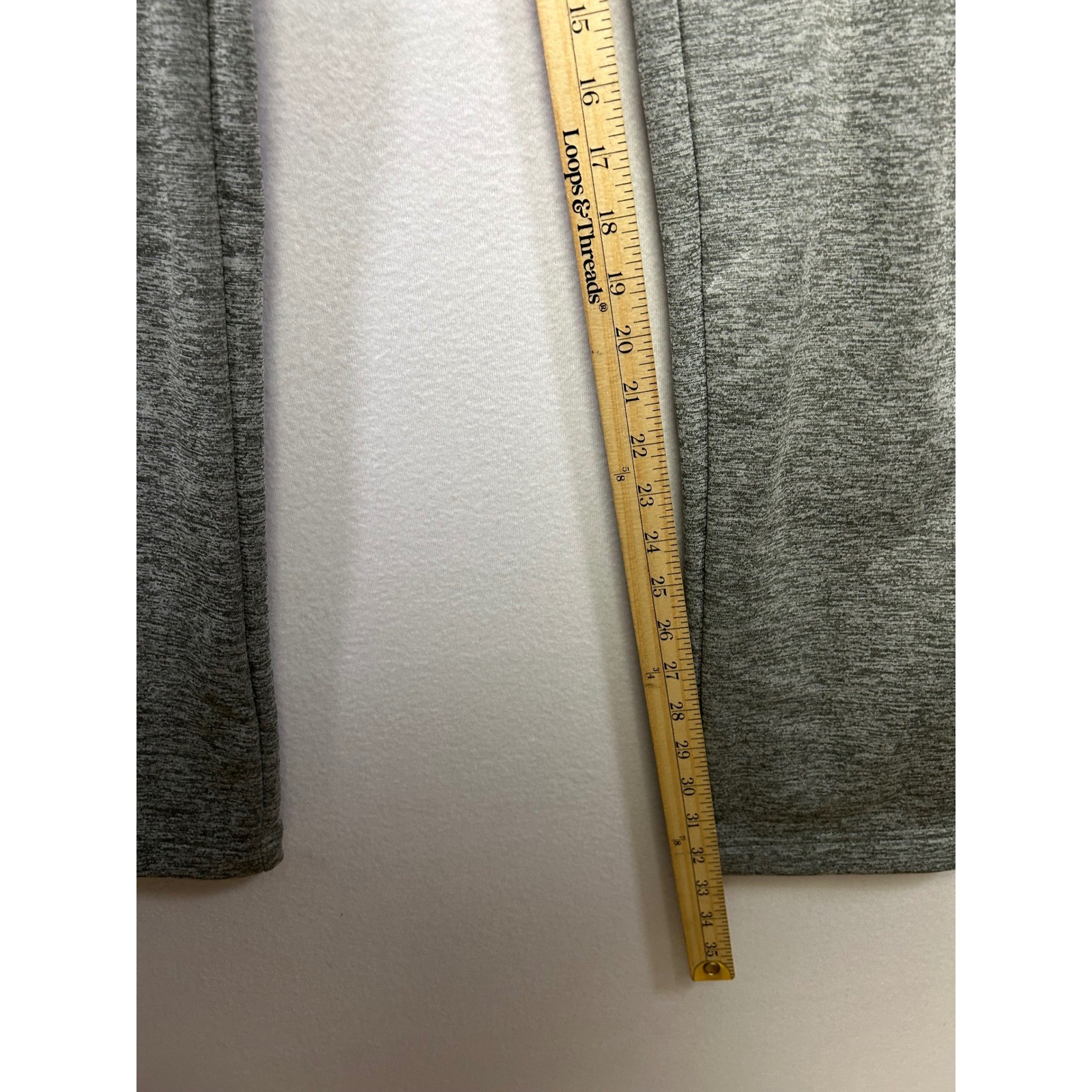 Athletic Nike Mens Small Tall Gray Therma-FIT Fleece Joggers Zipper Pocket P9027