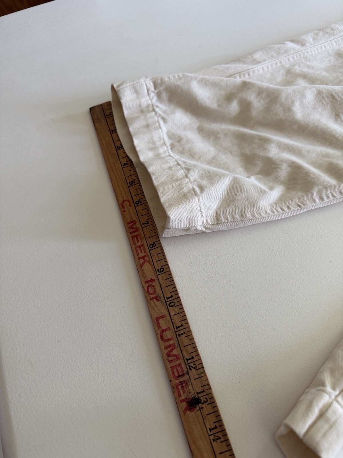Todd Snyder Cream Cargo Pants Sz 30/30. Box33