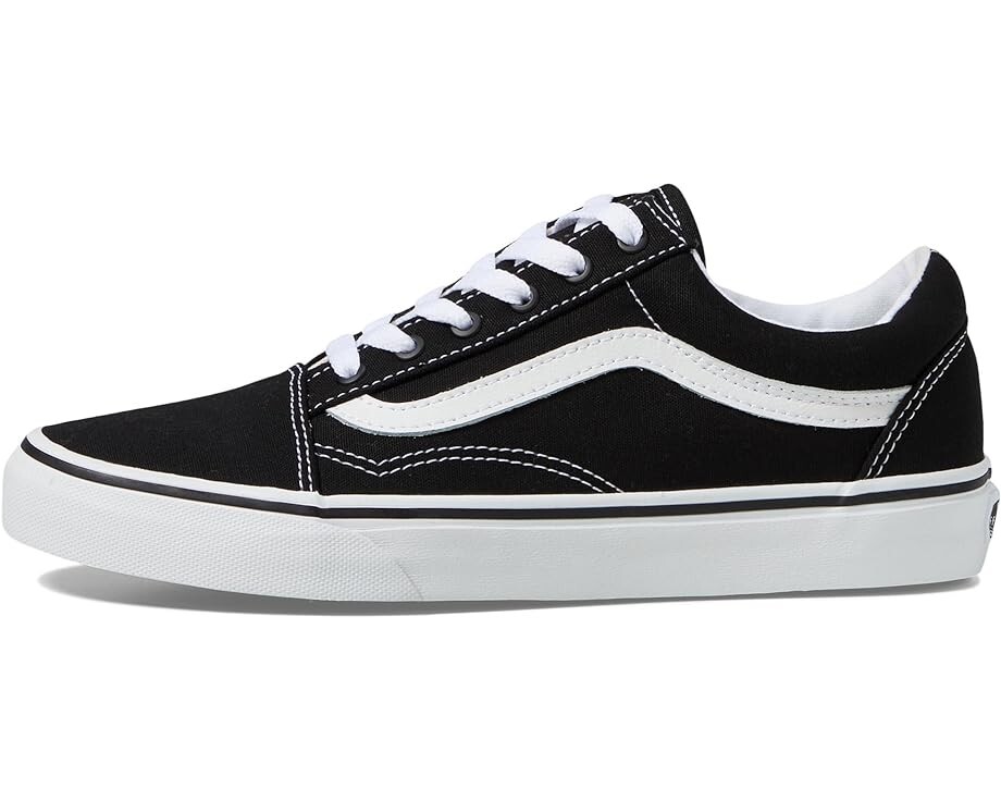 New in Box Vans Classic Old Skool (Canvas) Black/White, Fast Shipping
