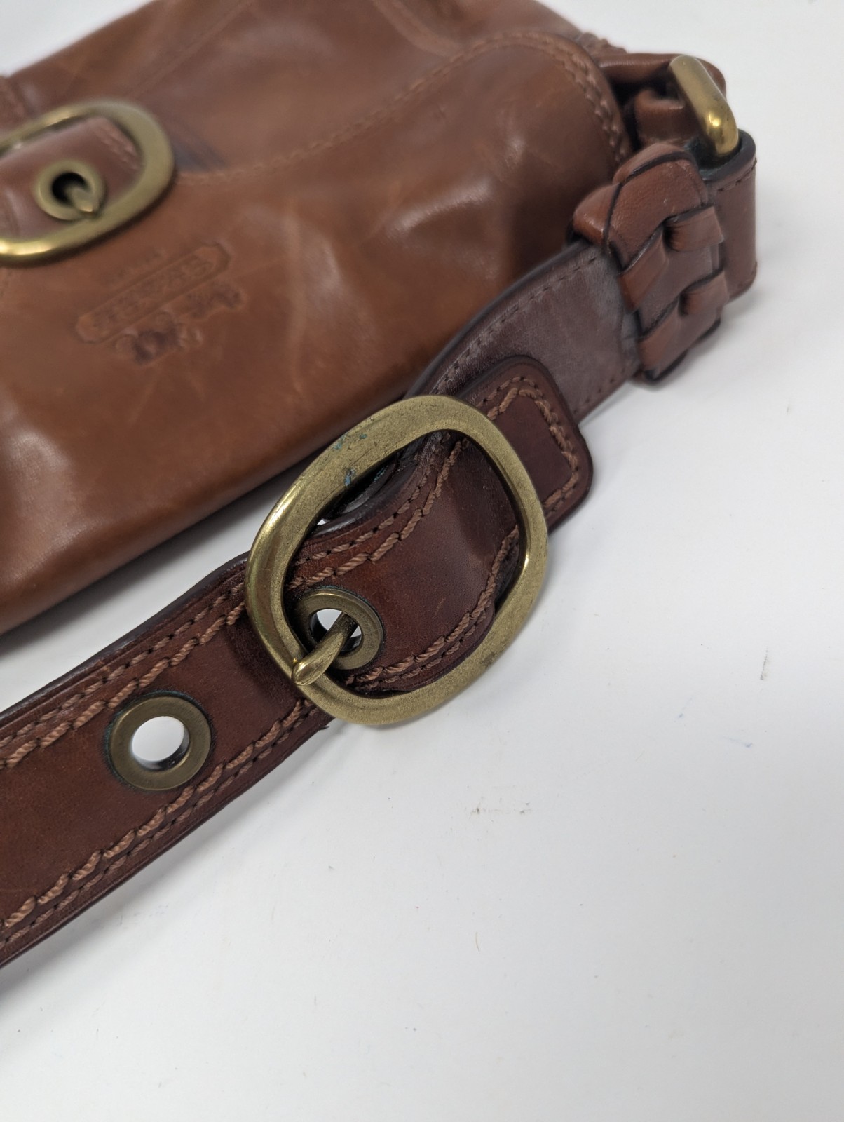 Coach Bleeker Legacy Tattersall Vintage 11427