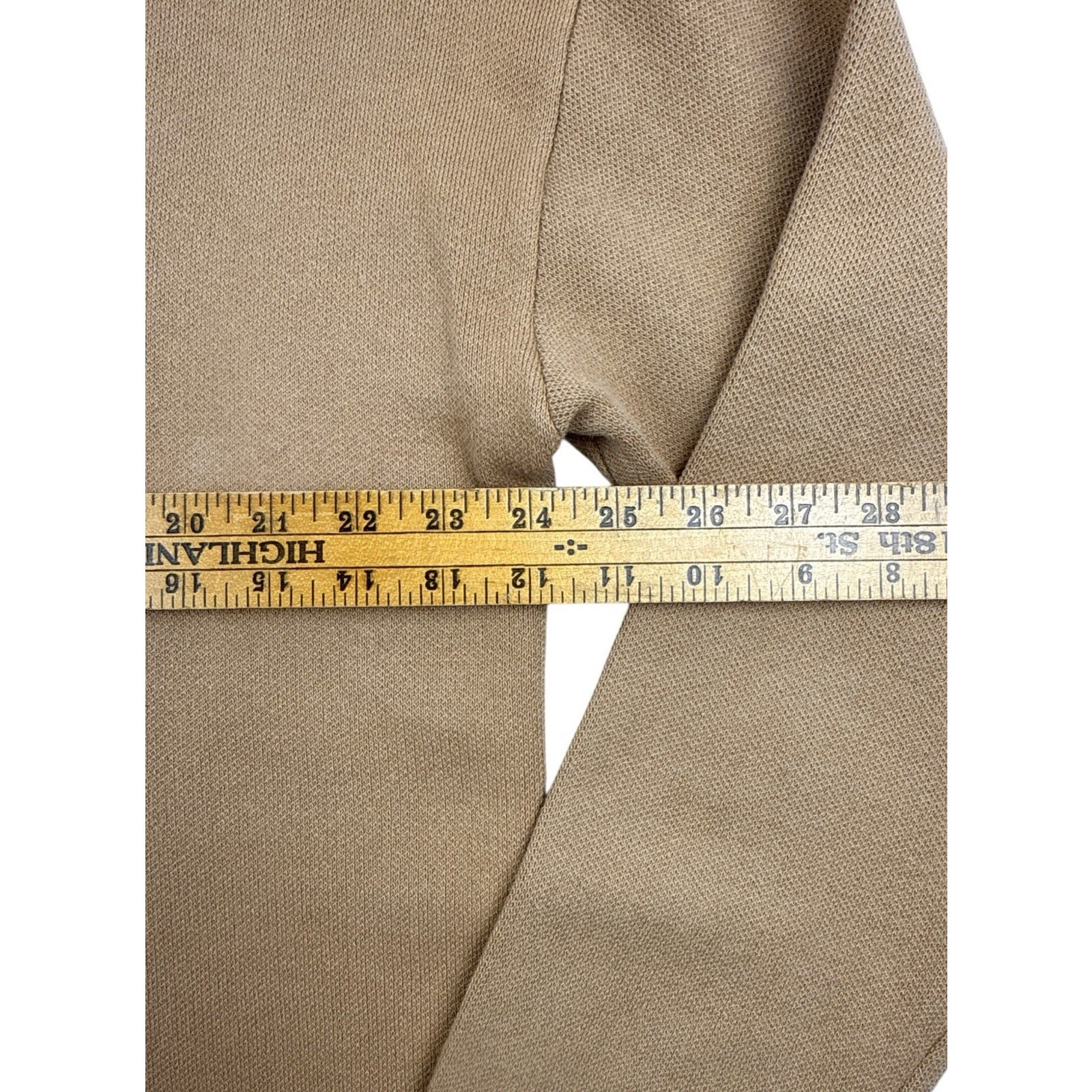 NEW Loft Pocket Cardigan Open Front Sweater Coatigan Camel Beige Womens XL