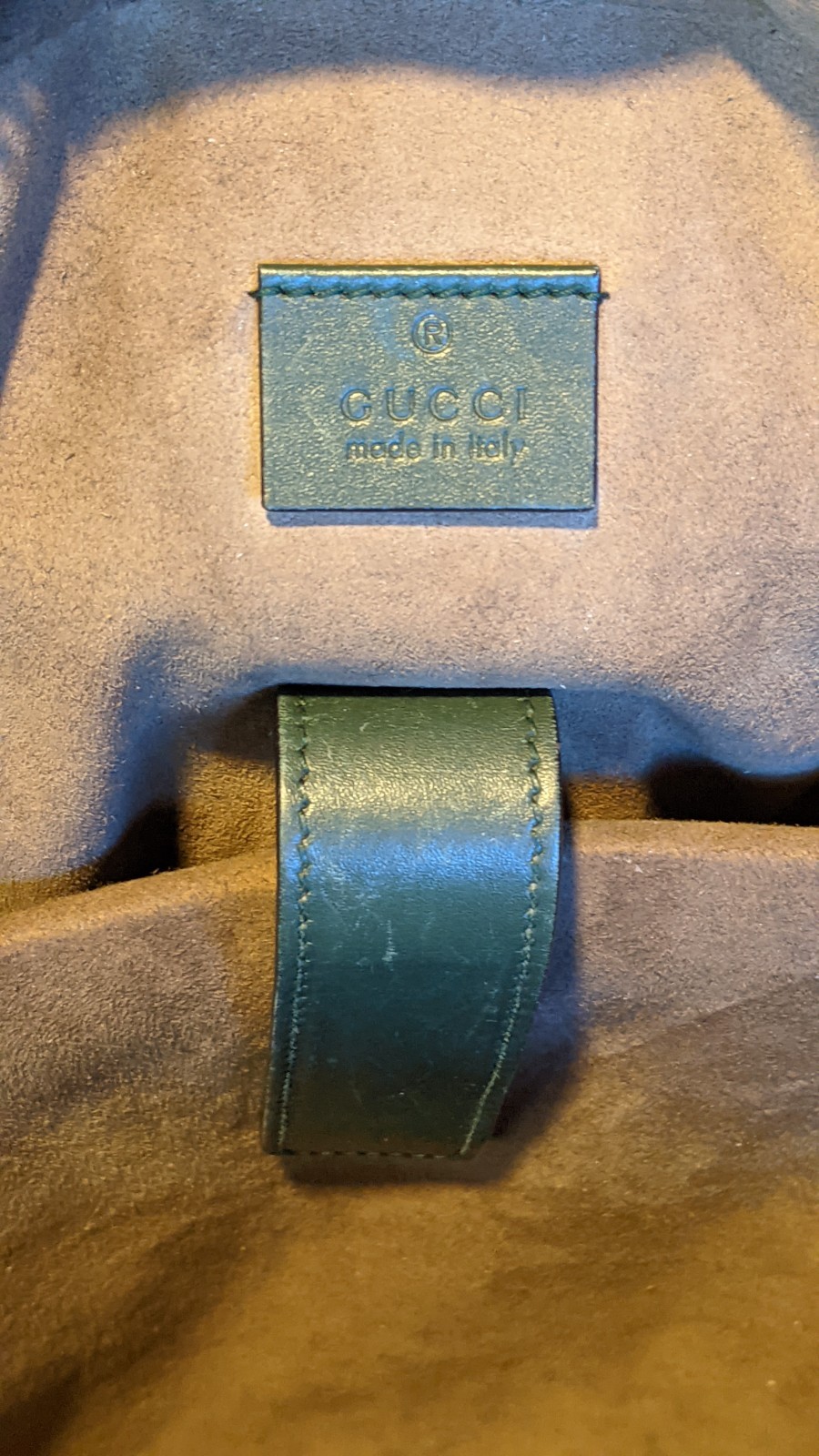 Gucci GG Blooms Backpack Bird Flower Supreme Beige Green (419584K)