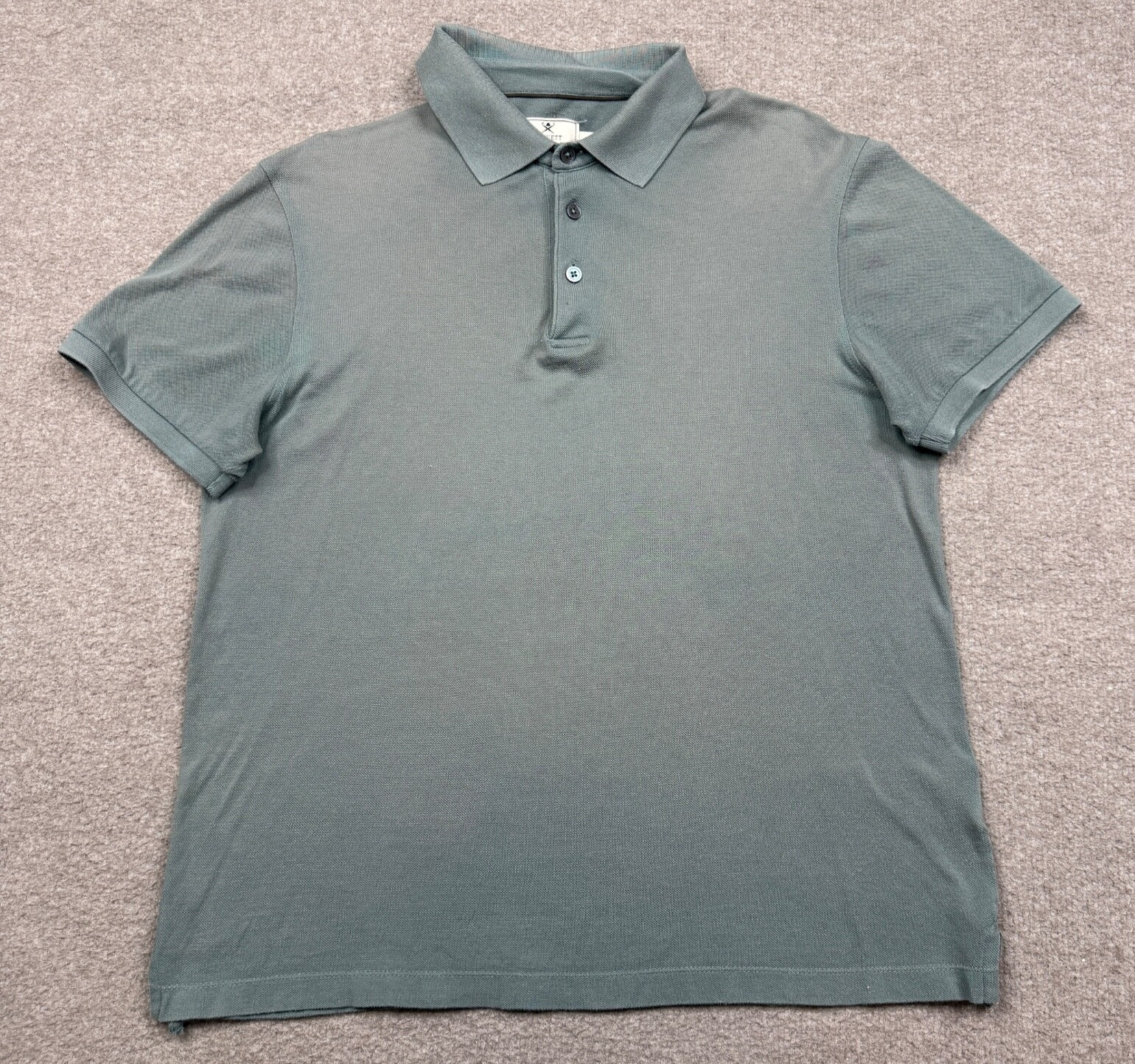 Hackett Mayfair Men’s Polo Shirt Size M Green Short Sleeve Collared Golf Preppy