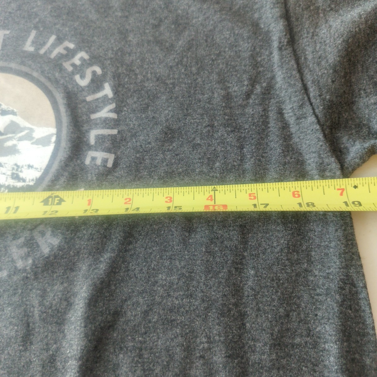 Alstyle Heavy Weight Shirt Men’s Medium Long Sleeve Whistler Gray