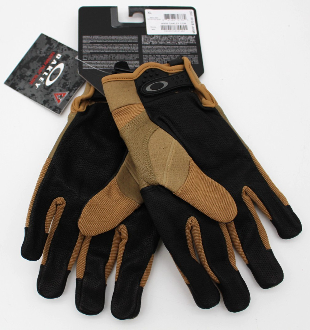 Oakley Factory Pilot Glove Mens Coyote Khaki Tactical Gloves – Size XL