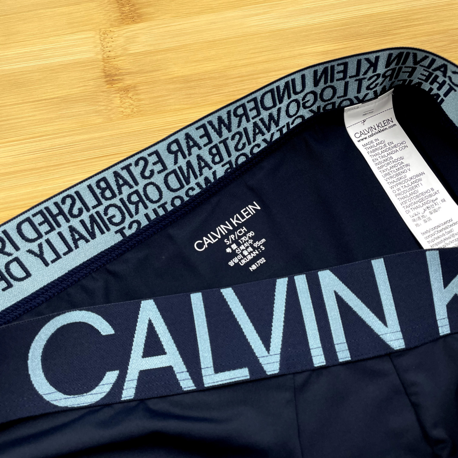 Calvin Klein Statement 1981 Microfibre Low Rise Trunk – Small – Dark Navy