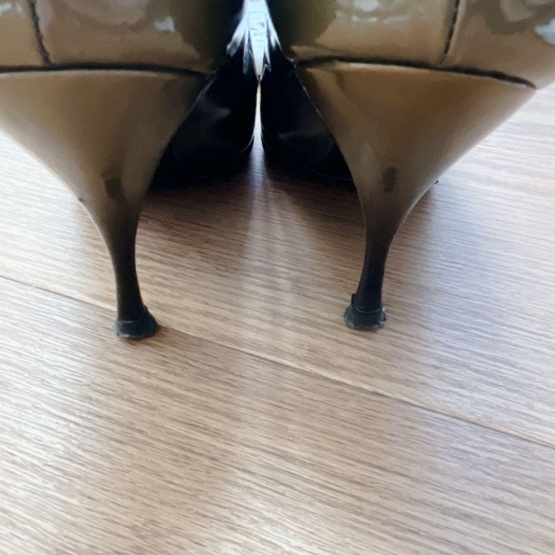 PRADA gradient pumps ribbon 6cm heel with scratches
