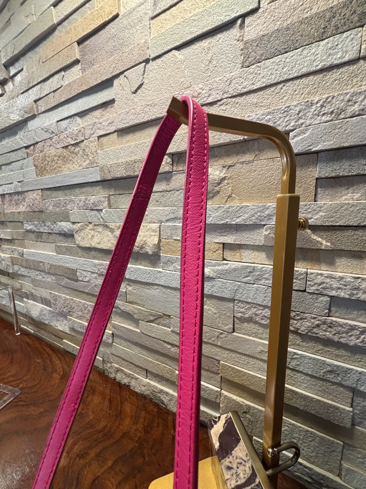 Tory Burch Robinson Mini Crossbody Bag Pink Saffiano Leather