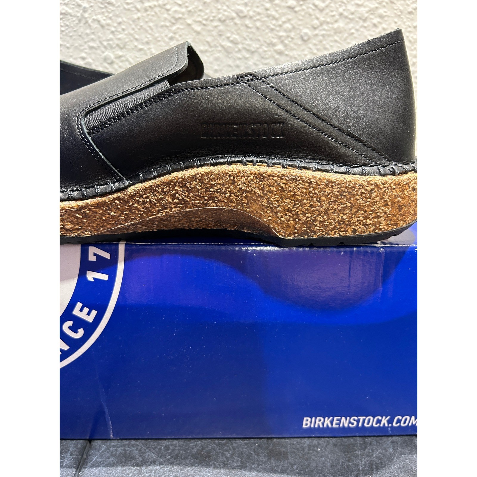 Birkenstock Callan Leather Black EU 43 US M10 Mens