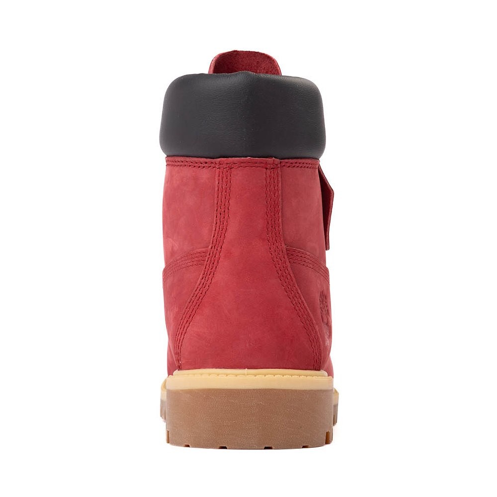 Men’s Timberland Prem. 6In Lace Waterproof Boot Dark Red Nubuck (TB0A41MW EQ1)