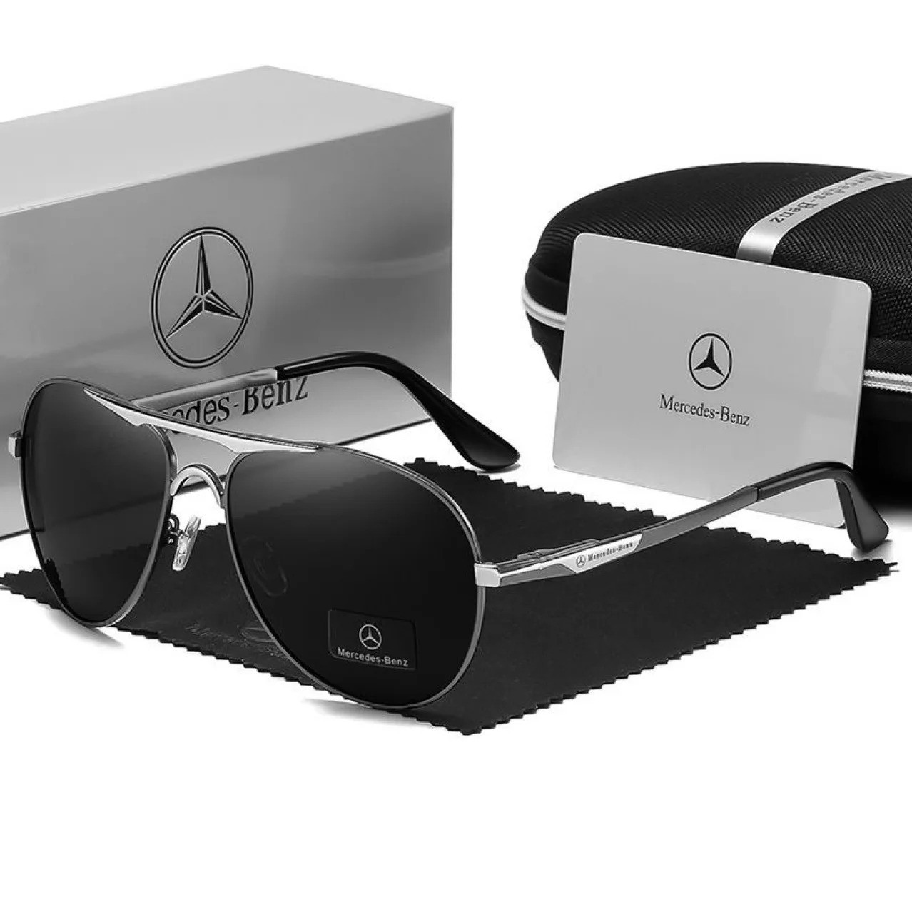 High Luxury Driving Polarized Sunglasses Anti Glare Goggles For Mercedes Benz