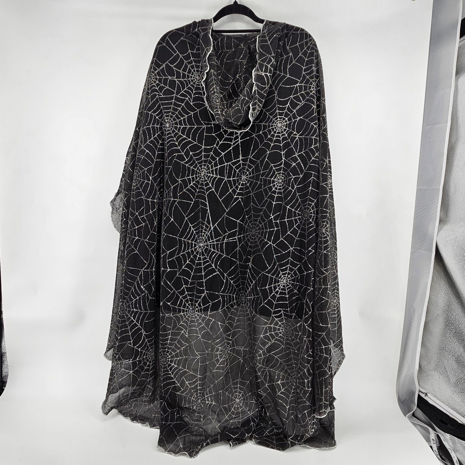 Whimisgoth Venezia Celestial Sun Moon Stars Black Tunic Top with Cape Size XL