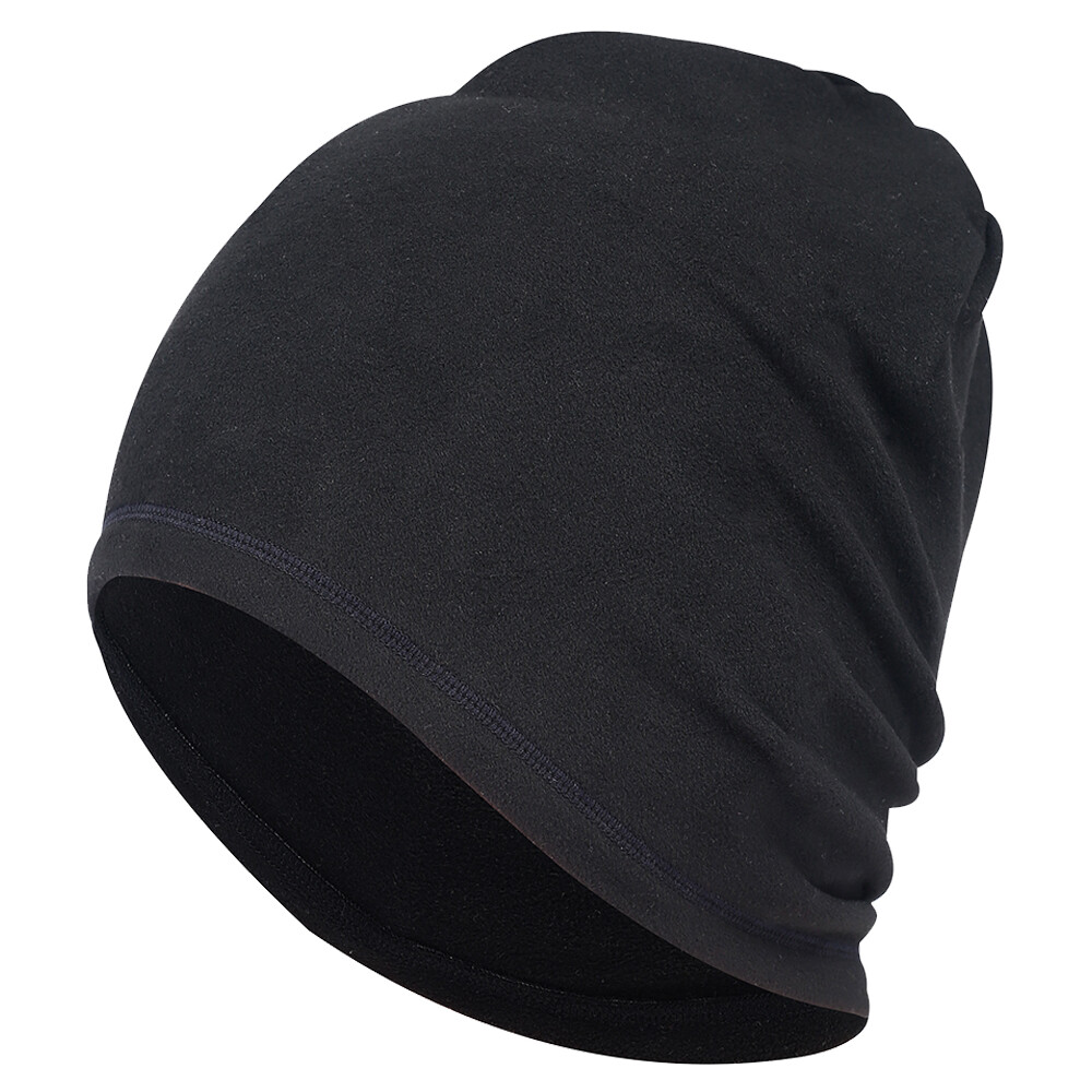Winter Fleece Helmet Liners Warm Skull Cap Men Beanie Hats Running Cycling Hats