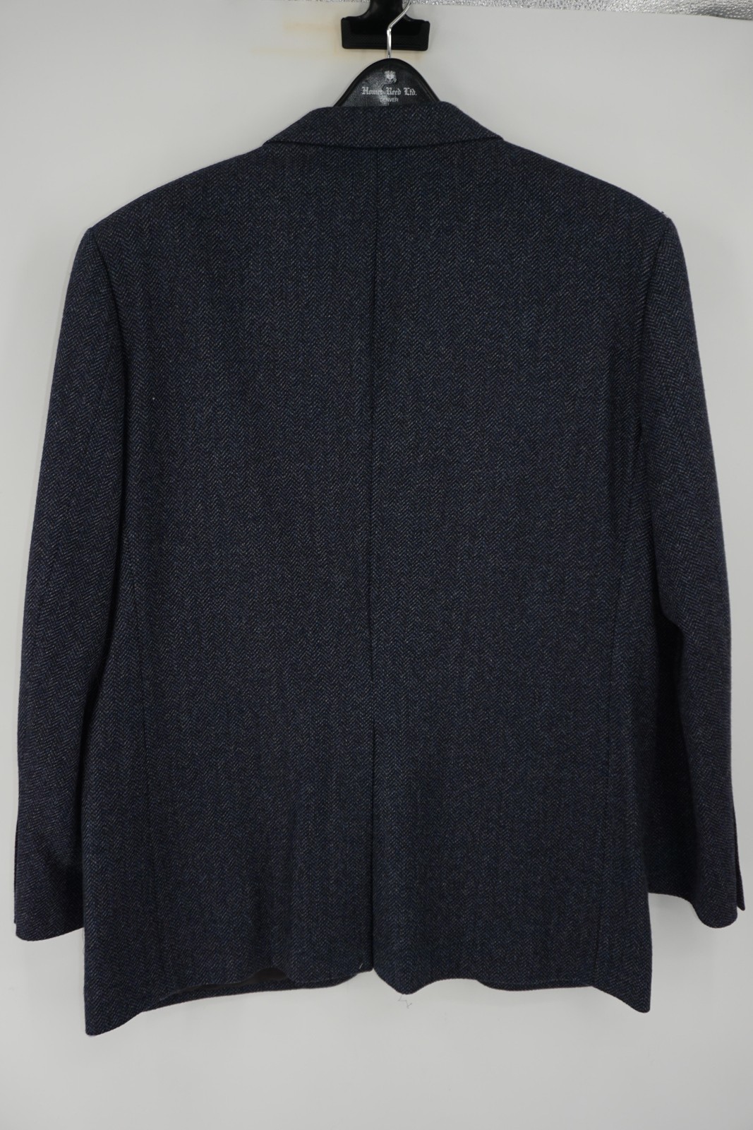 Brooks Brothers Madison Blue Herringbone Tweed Wool Sport Coat Men’s 44R