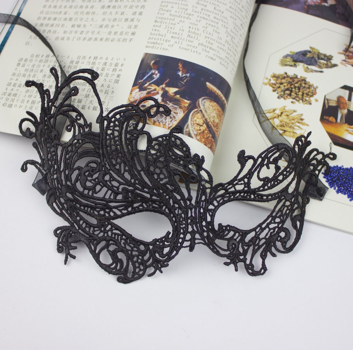 Women’s Black Lace Mask Party Ball Masquerade Fancy Dress Halloween Masks US
