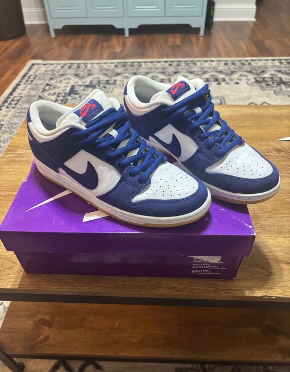 Size 10.5 – Nike SB Dunk Low Los Angeles Dodgers