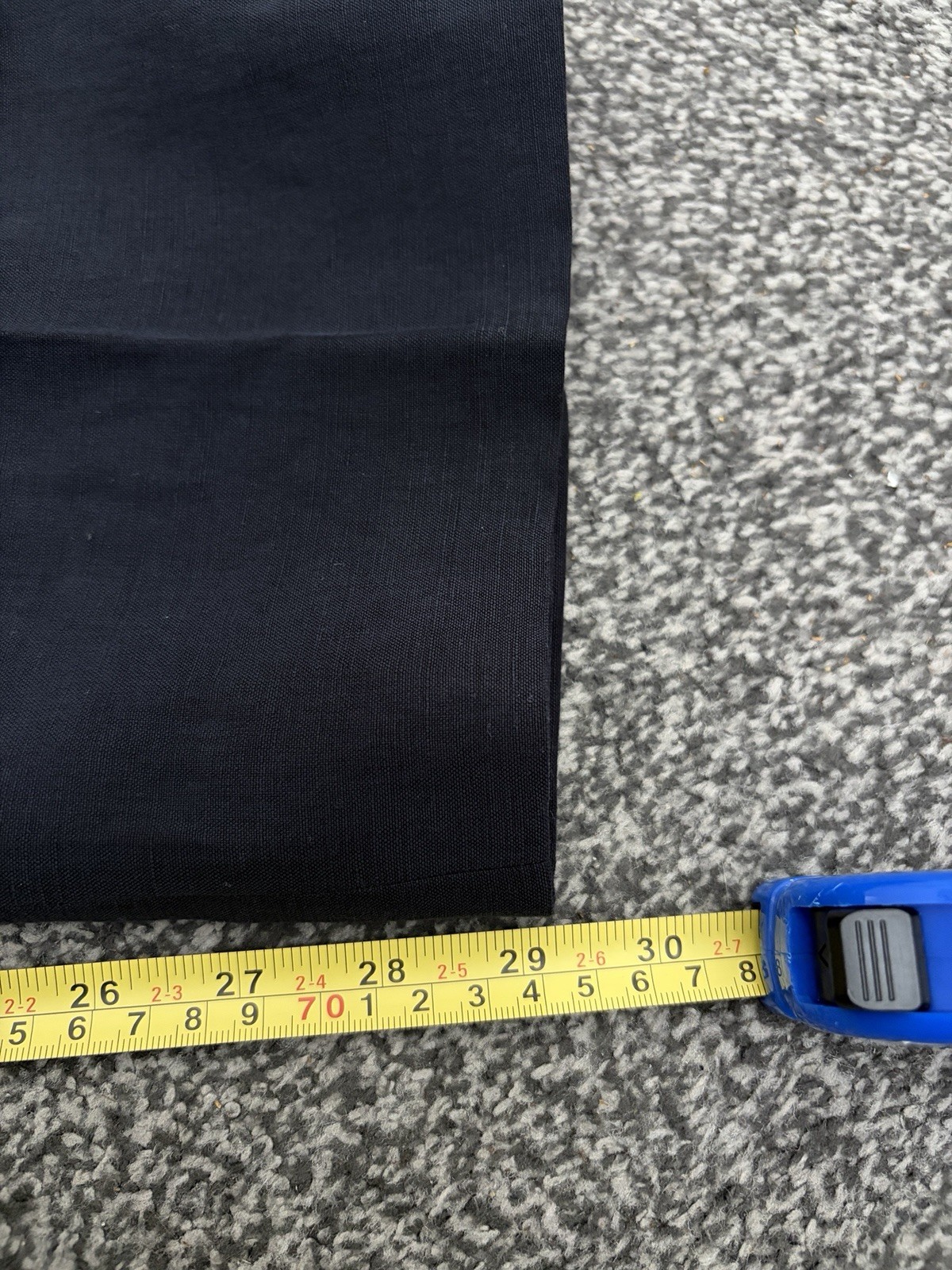 Jaeger Men’s Silk Linen Black 2 Piece Suit Jacket 58 /48 Trousers W38 L29